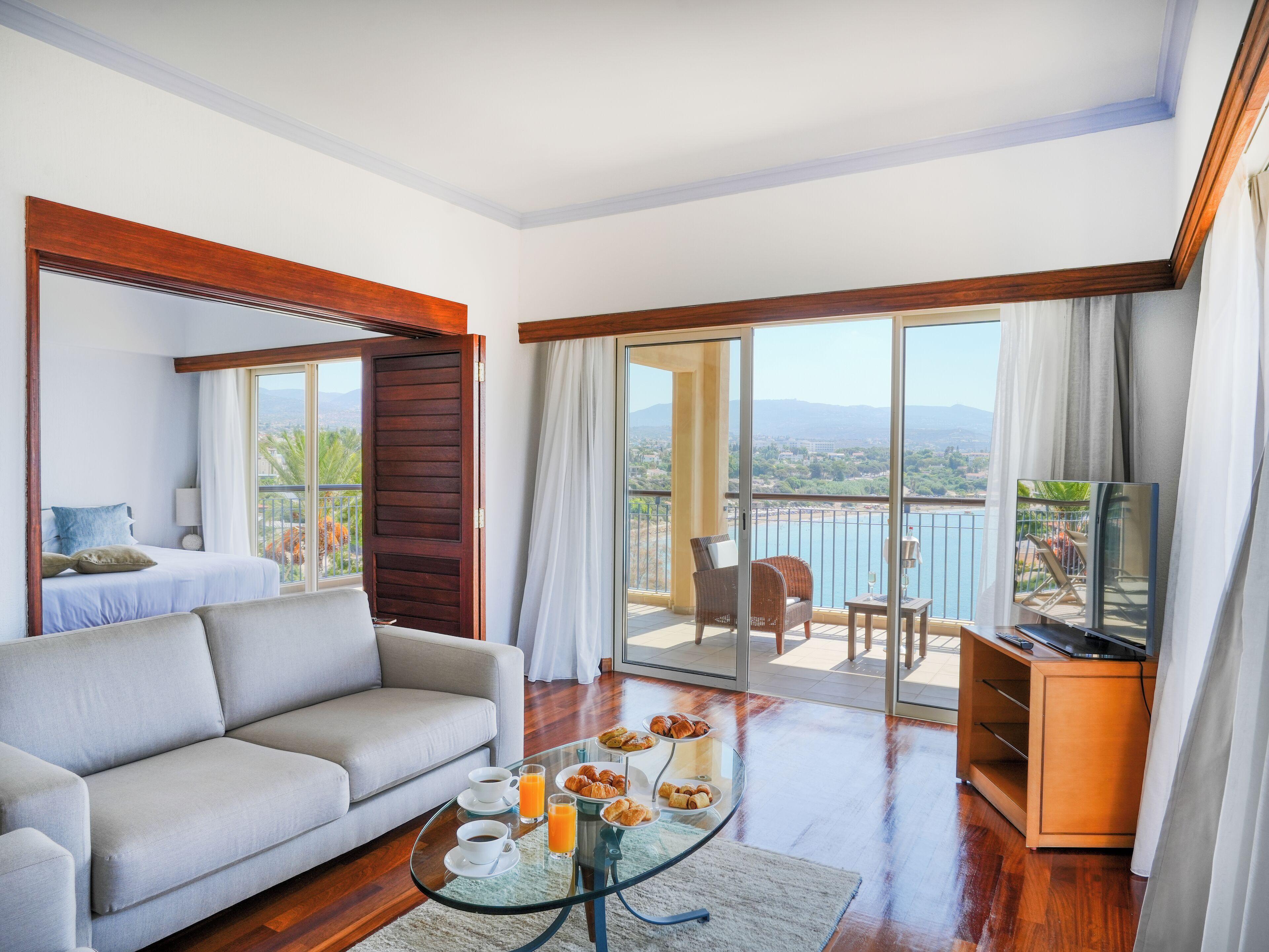 Suite met 1 Slaapkamer en Uitzicht op Zee